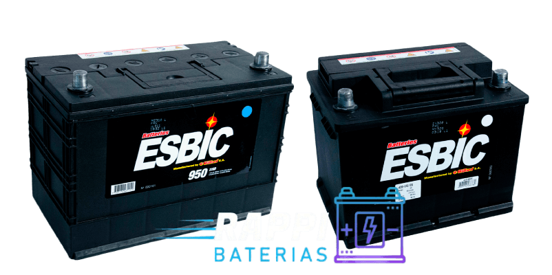 baterías esbic rappibaterias