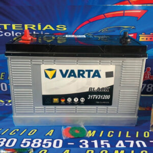 Batería Varta Black Caja 30H-31H tornillo 1200 Polaridad Izquierda