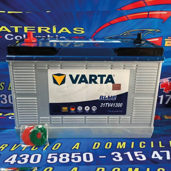 Batería Varta Blue Caja 30H-31H tornillo 1300 Polaridad Izquierda