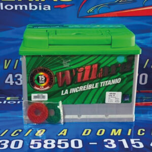 Batería Willard Titanio Caja 42-900 Polaridad Derecha