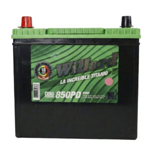 Batería Willard Titanio 850 / Caja NS60 / Polaridad Derecha
